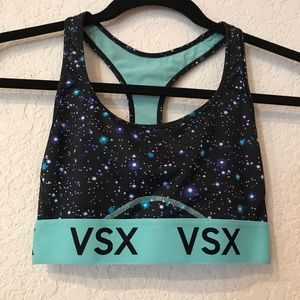 Victoria Sport VSX | Black Stars Space Sports Bra